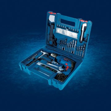 BOSCH GSB 600 100 Parça Aksesuarlı 600 W Profesyonel Darbeli Matkap Seti 0 601 1A0 321
