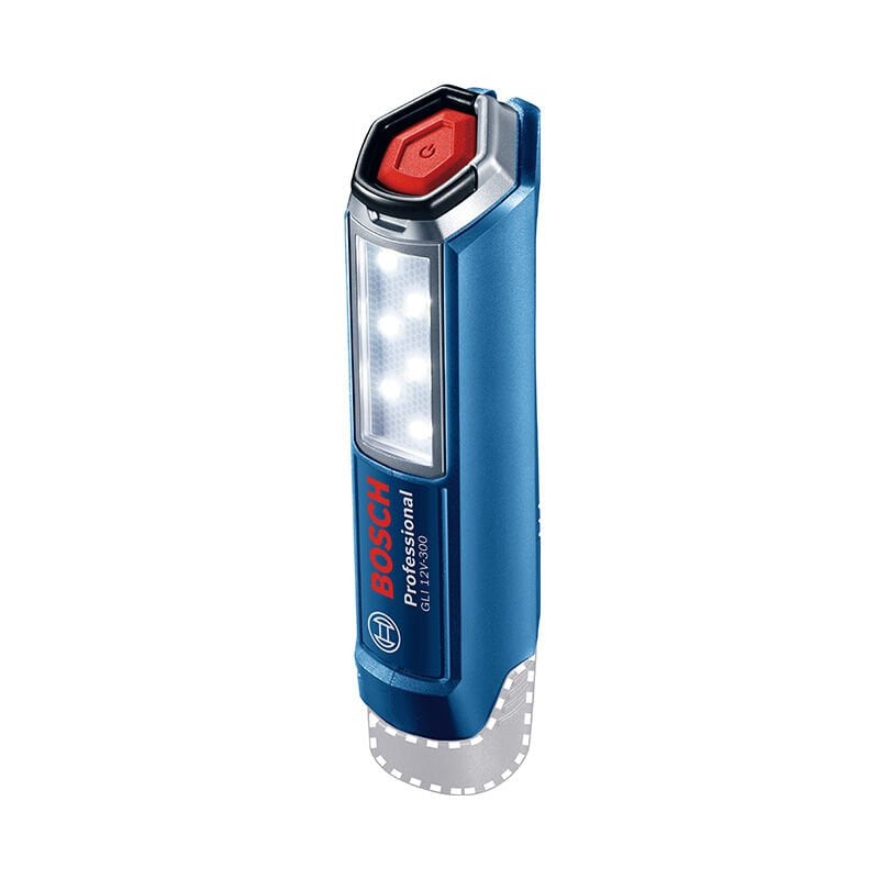 BOSCH GLI 12 V-300 Profesyonel 12 Volt Akülü Fener (Karton Kutu İçerisinde) (Solo-Aküsüz Makina) (Teslimat Kapsamında Akü ve Şarj Cihazı Yoktur)